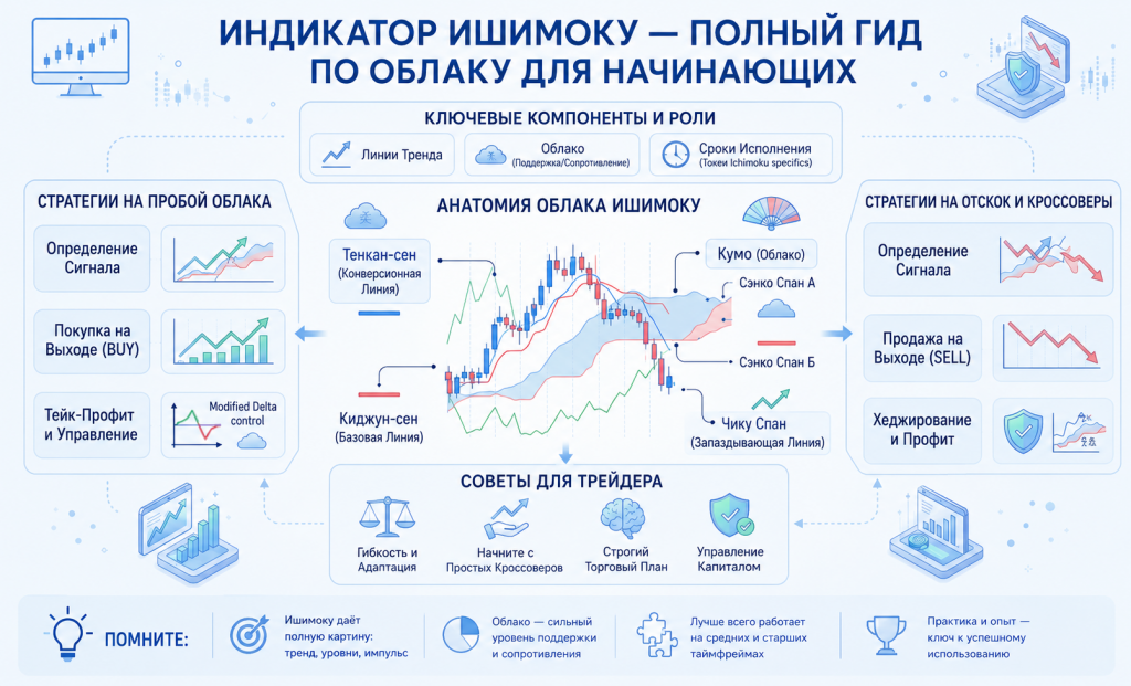 Индикатор Ишимоку на графике
