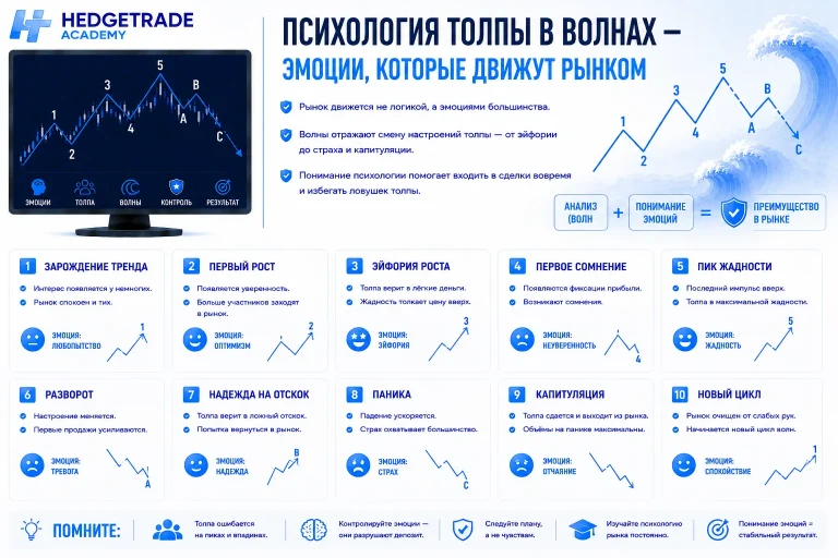 Психология толпы в волнах