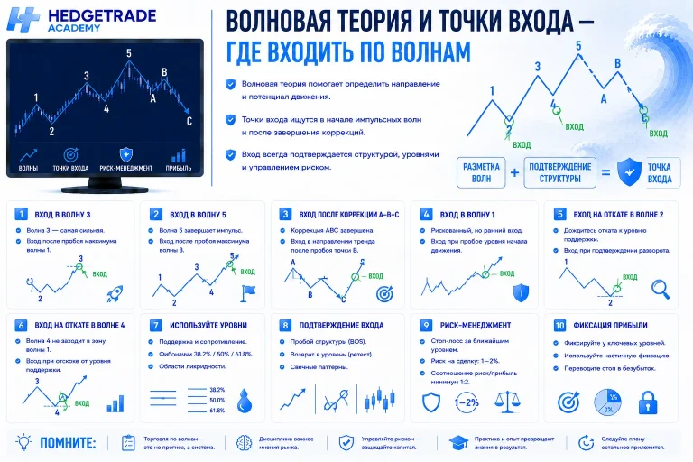 Волновая теория и точки входа